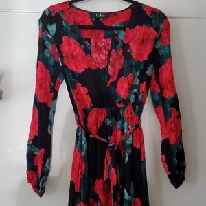 Long sleeve maxi dress